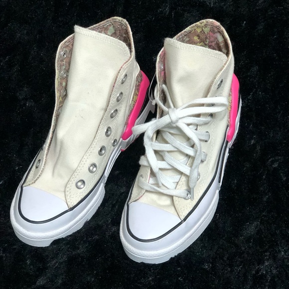 Converse CPX70 Hi (Womens Size 5 ) Casual Retro Shoe White Pink Skate Sneaker…… - Picture 7 of 16